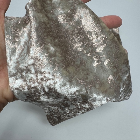 Mommy and Child Matching Grey Velvet and Rose Gold - Picture 6 of 9